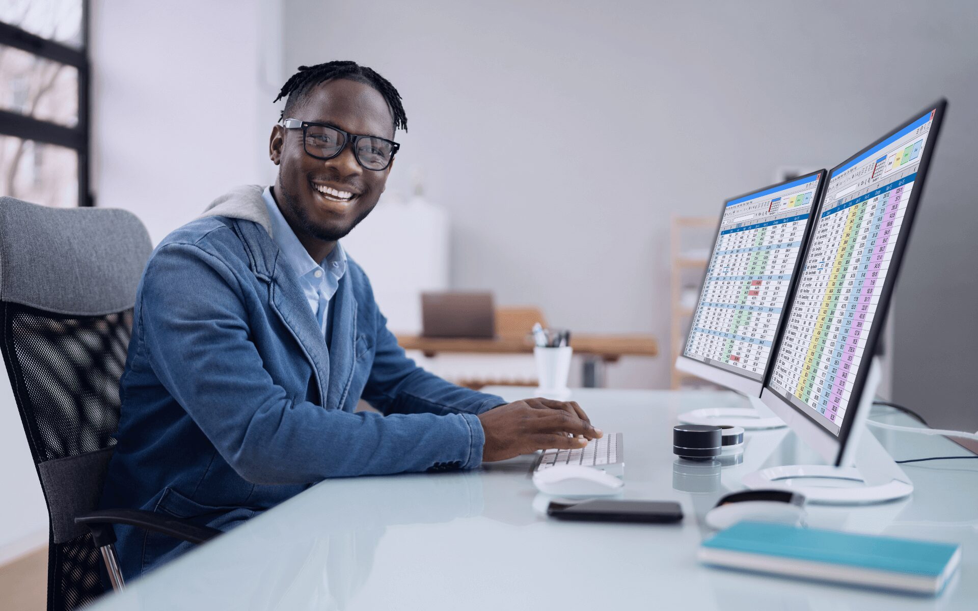 Vitalis housing officer at work